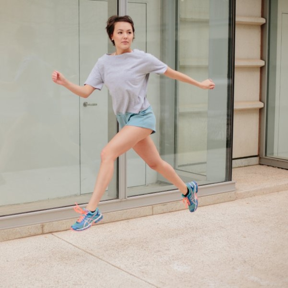 Fabletics Blue Kendall Shorts Small